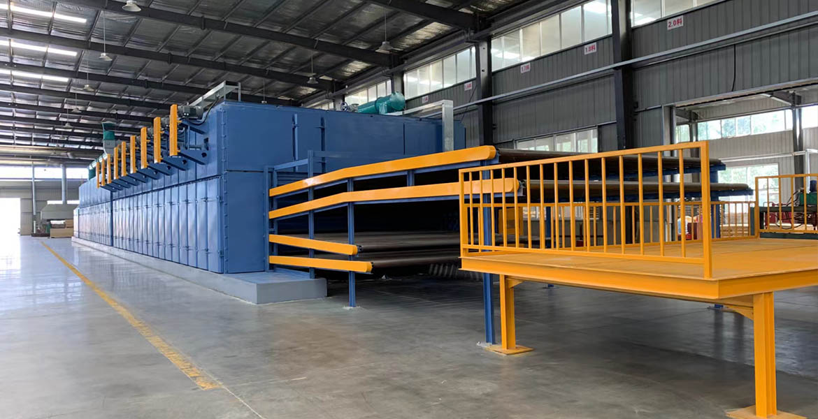 Langfang Dadi Wood Industry — Four Deck Roller Veneer Dryer