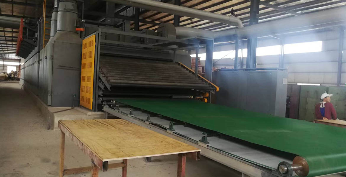 Pu'er Linda Wood Industry — BG1334 Four Deck Roller Veneer Dryer