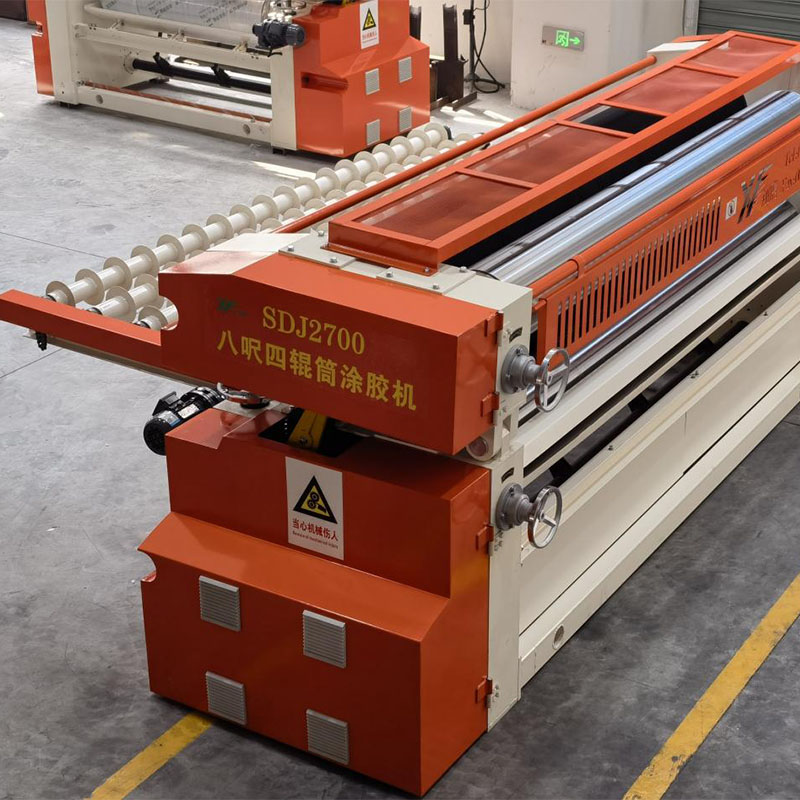 SDJ2700 4 roller glue spreader machine