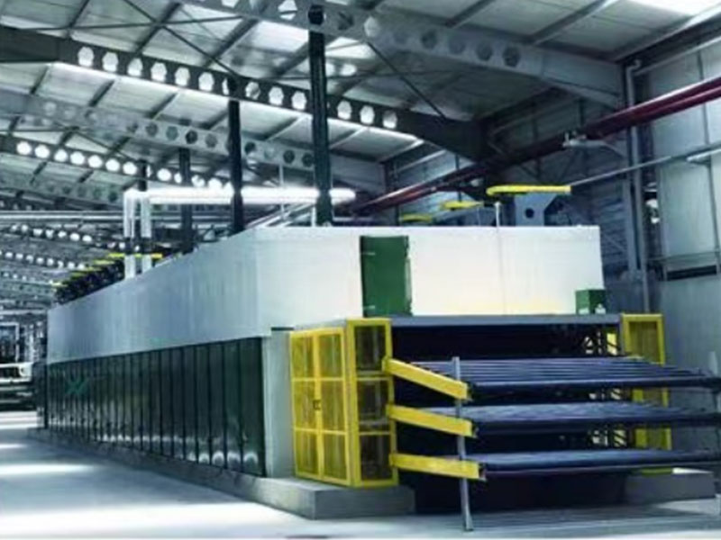 Three layer mesh belt type veneer dryer problem solving